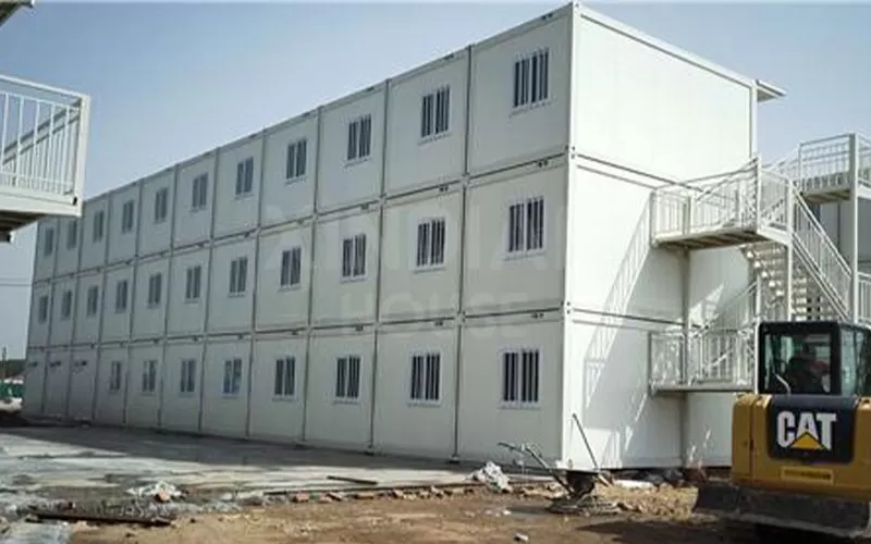 Three-storey modular commercial building presents a unique and innovative architectural solution