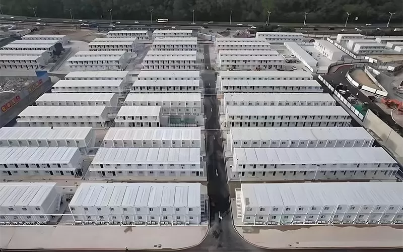 China Modular Camp Buildings Prefabricated Office Labor Camp