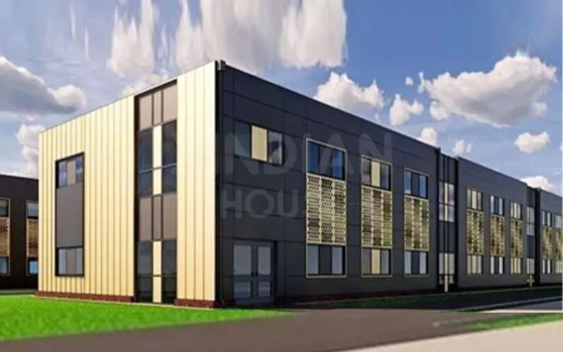 Modular Container House for School Library Building