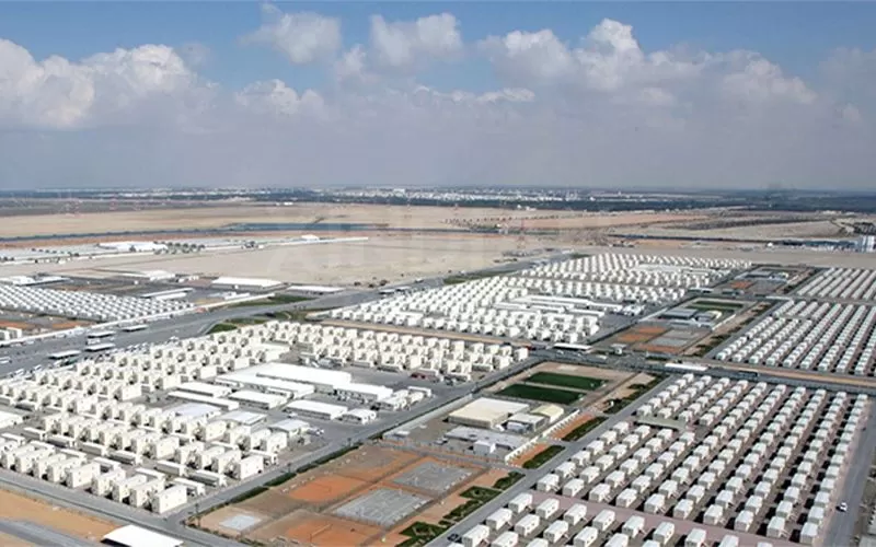 Containerized housing used as mining camps