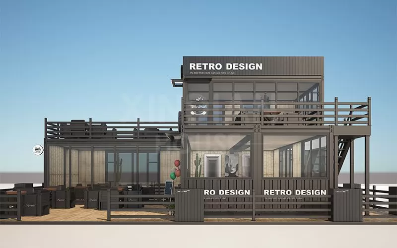 Modular Containerized Commercial Shop Building