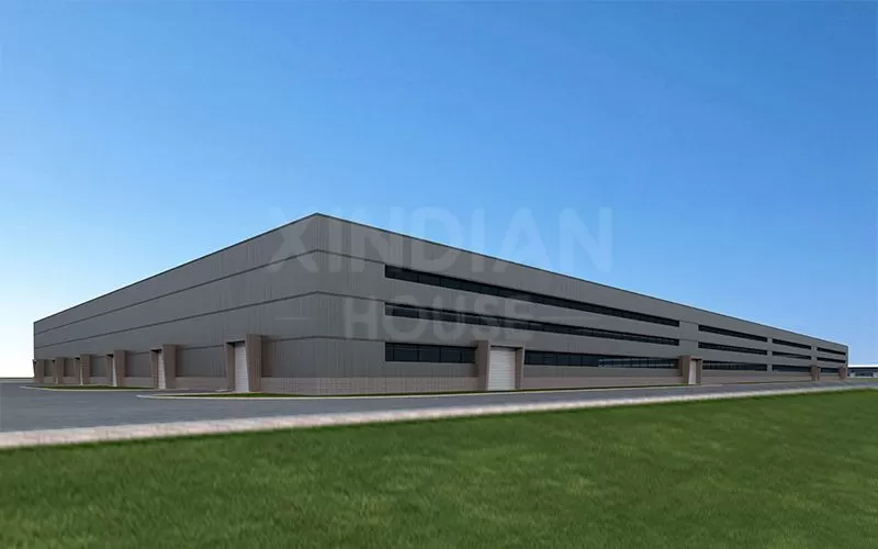 Modern 1000 Square Meter Prefabricated Steel Structure Warehouse Building