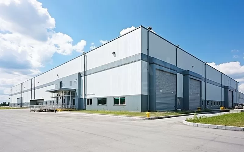 Modern 1000 Square Meter Prefabricated Steel Structure Warehouse Building