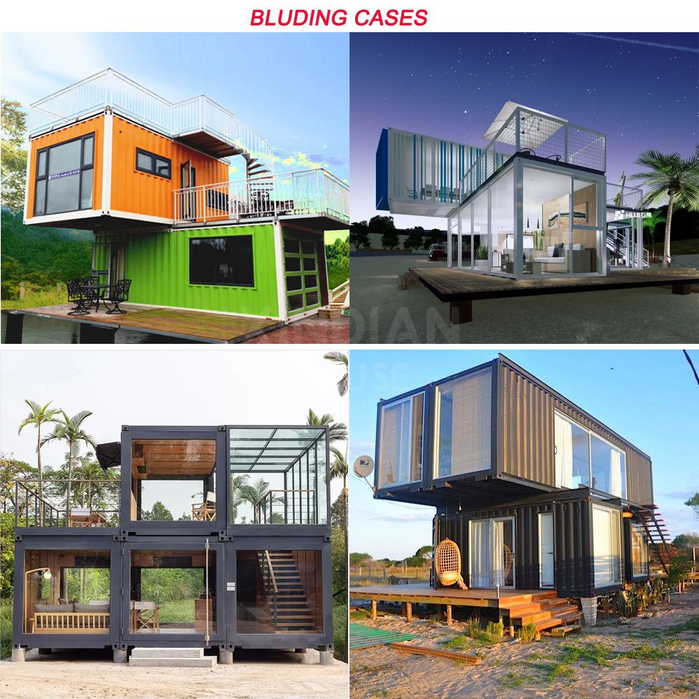 Design Luxury Mobile Living Residential Portable Folding Home Prefab Container Villa House