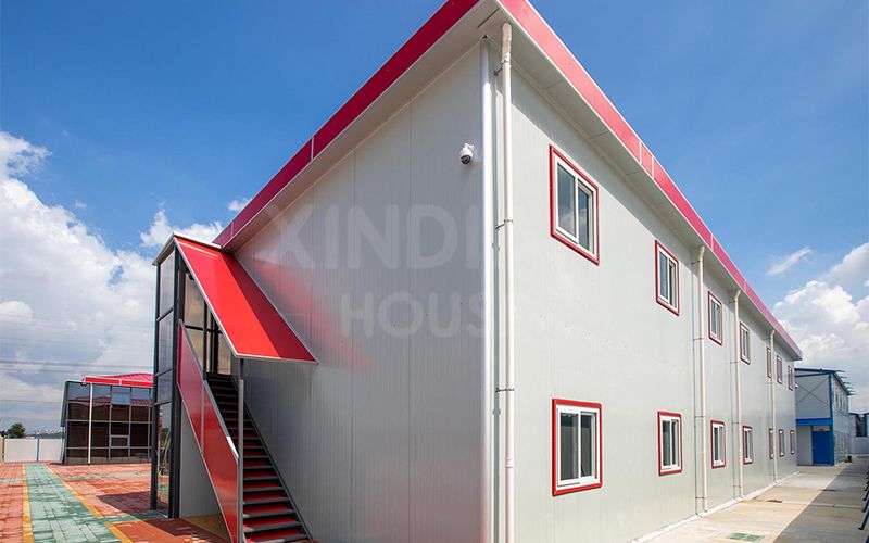 ready houses concrete prefabricated home double storey prefabricated house