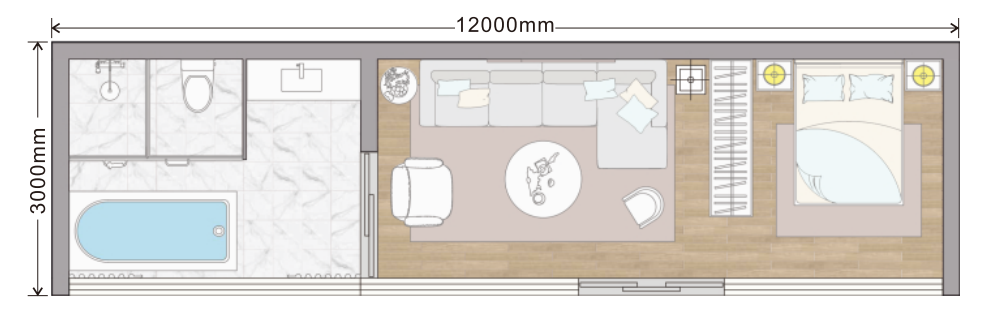 20/40ft Prefab Cabin Houses Garden Living Container Homes Apple Cabin Capsule Portable Cabin Bungalow