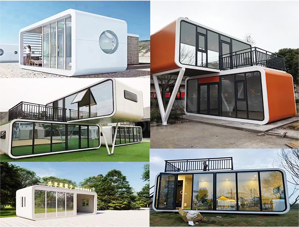 Detachable Modern Design Luxury Prefab Modular House With Convenience And Comfort Apple Cabin