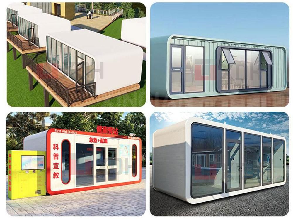 China High Quality Prefab Luxury 20ft Tiny House Container Office Capsule Living Room For Sale