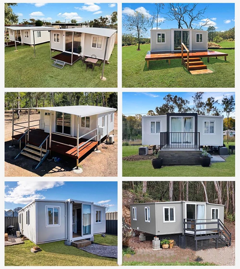 Expandable Prefab 4 Bedroom Container House With Bathroom Toilet