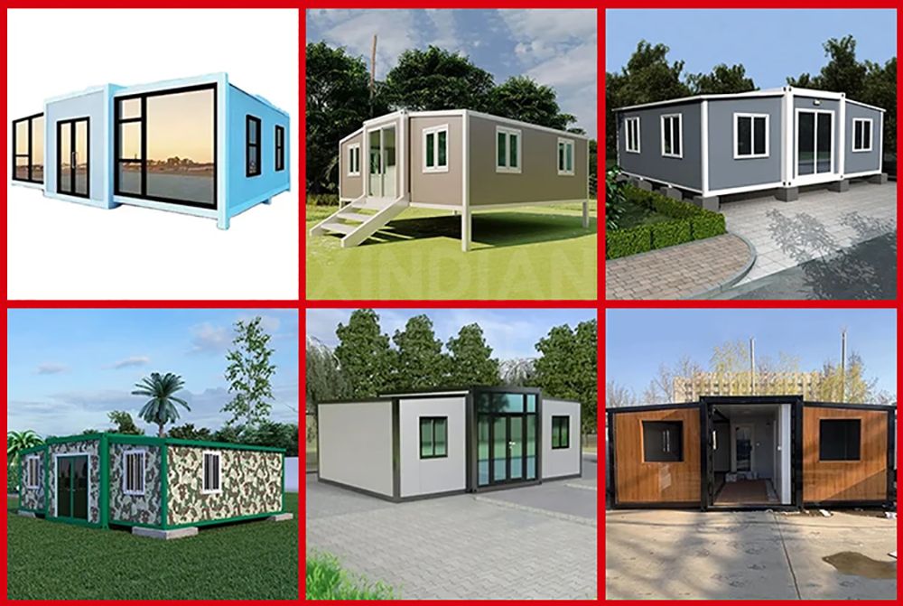 china supplier 20 40 foot luxury fabricated house 20ft prefab shipping container home houses