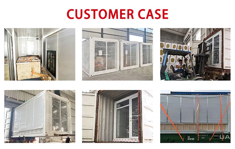 modular container expandable prefabricated house home prefab house aluminum window