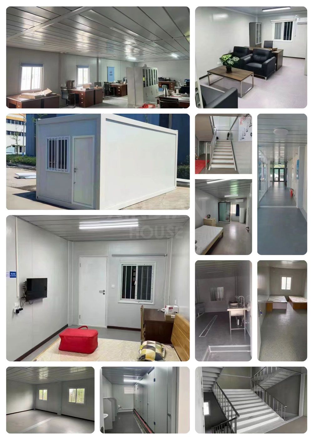 Z-Prefabricated Foldable Buildings Apartment Hotel Dorm Home Prefab Z-Type Folding Container House