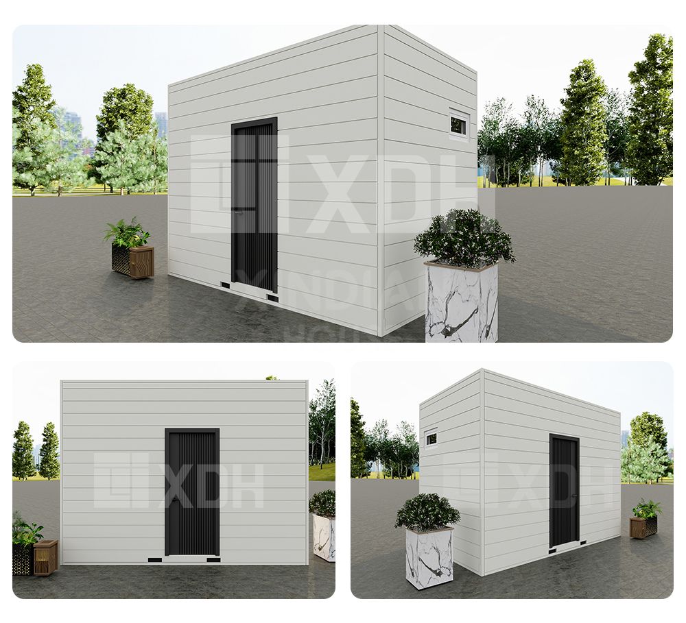 Luxury 20ft Flat Pack Container House with Bathroom Competitive Price and Stylish Design