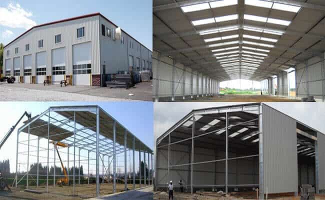 Steel structure warehouse Storage Shed Barn Hot For Sale Prefabricated Building workshop