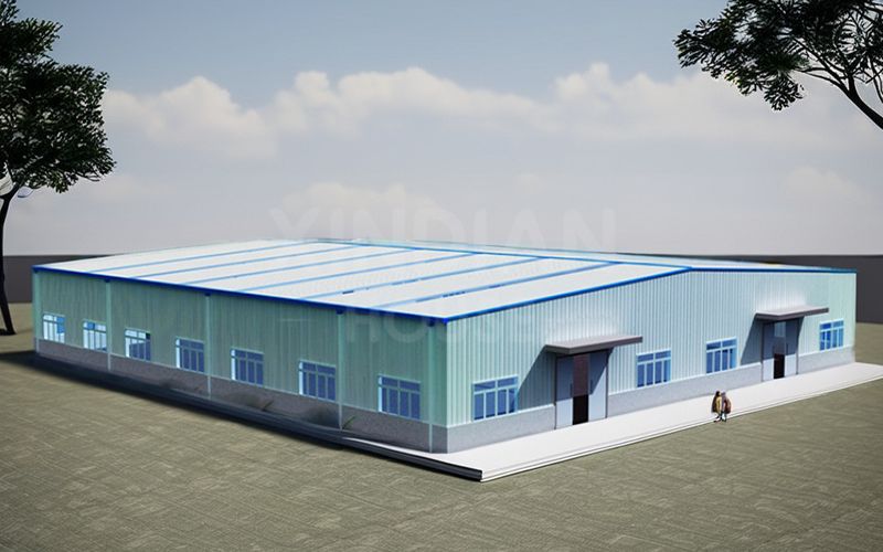 Factory Workshop Building Prefab Steel Structure Warehouse Workshop Steel Structure House Warehouse