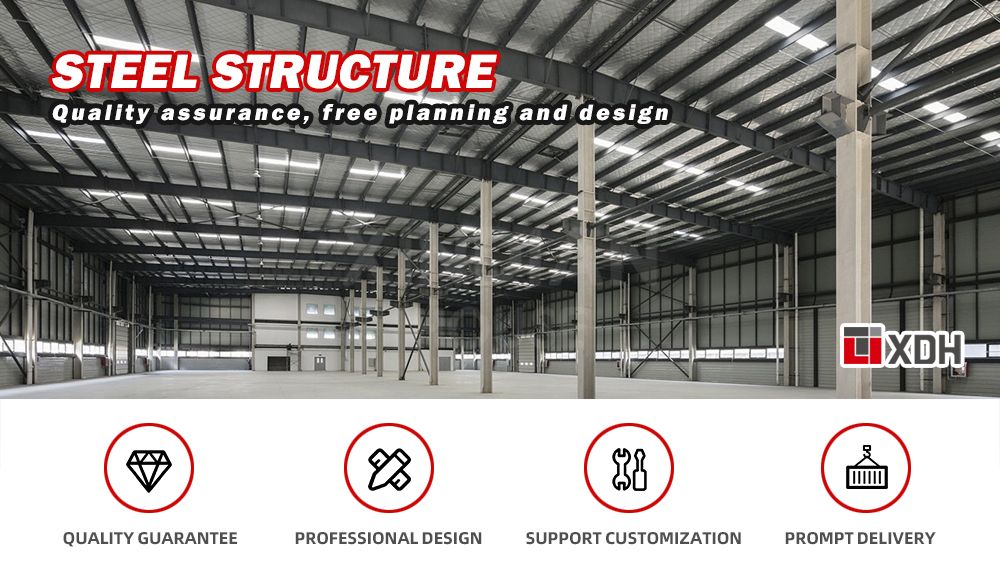 Prefabricated Frame Structure Prefabricated Warehouse Steel Structure Building