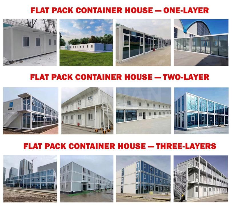 Container housing project serve as office buildings and living quarters for temporary or long-term use