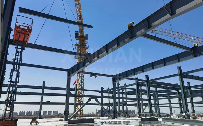 Build Style Home Pre Built Workshop Steel and glass structure Buildings Steel Structure Warehouse