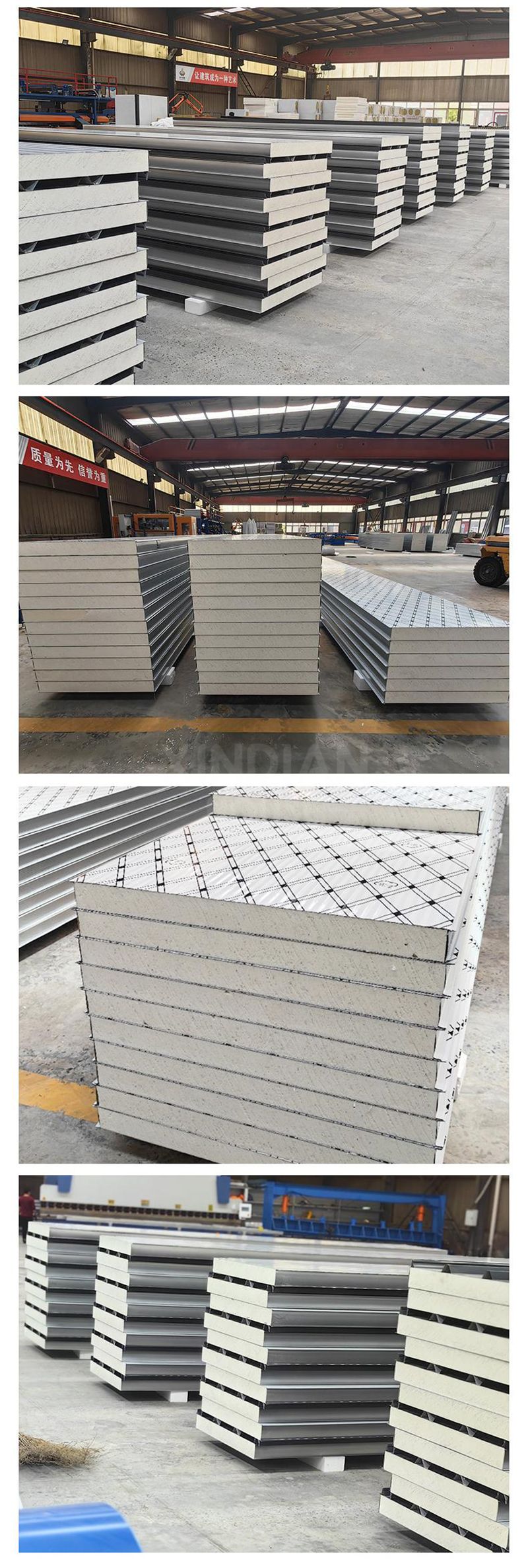 insulated roof panel pu sandwich panel Polyurethane Pu Sandwich Panel