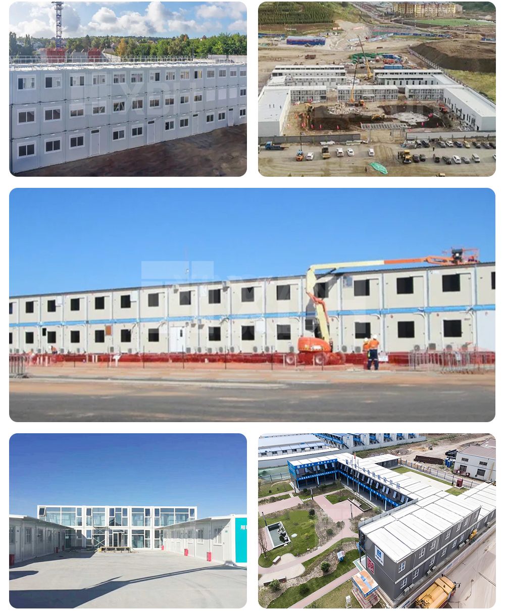 prefab worksite camps manufacturer construction project